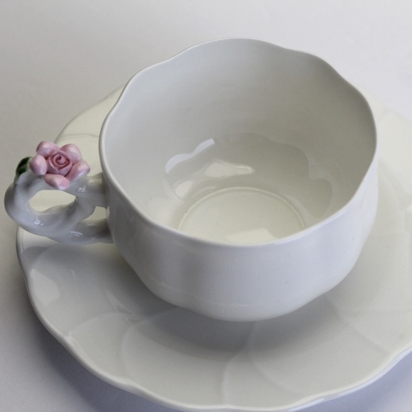HANKOOK  fine bone china tea cup and saucer - Picture 11 of 12